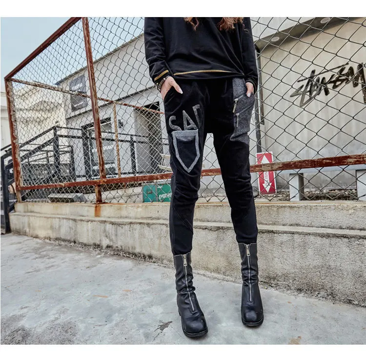 Max LuLu Роскошные корейские винтажные женские штаны-шаровары женские черные рваные джинсы с эффектом пуш-ап женские джинсовые брюки размера плюс Pantolon