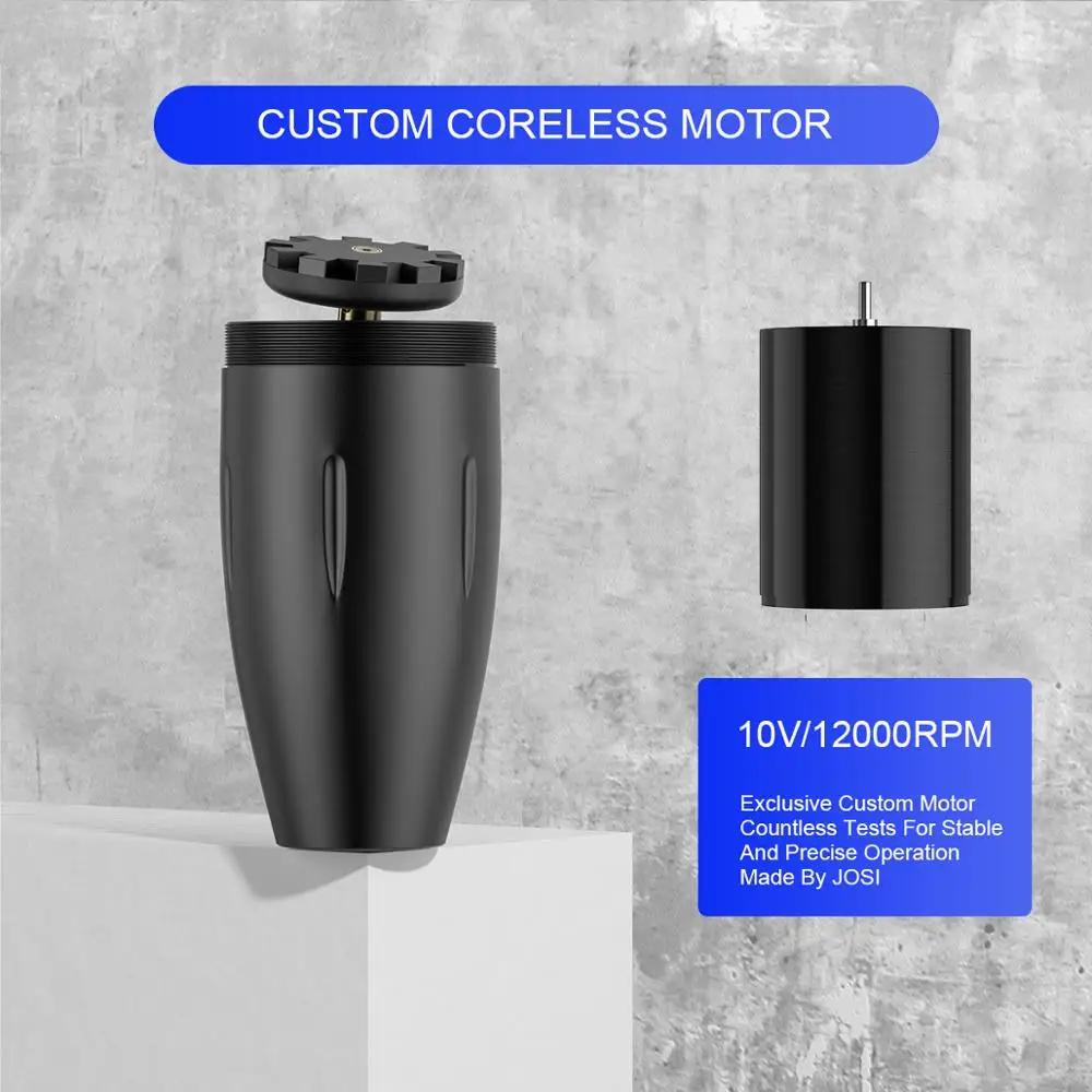 Вращающаяся тату машинка JOSI мощный с мотором без сердечника на заказ шнур RCA