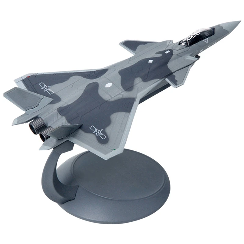 

1/144 J-20 Diecast Airplane Static Aircraft Plane Model for Collect Give Gifts Home Furnishings