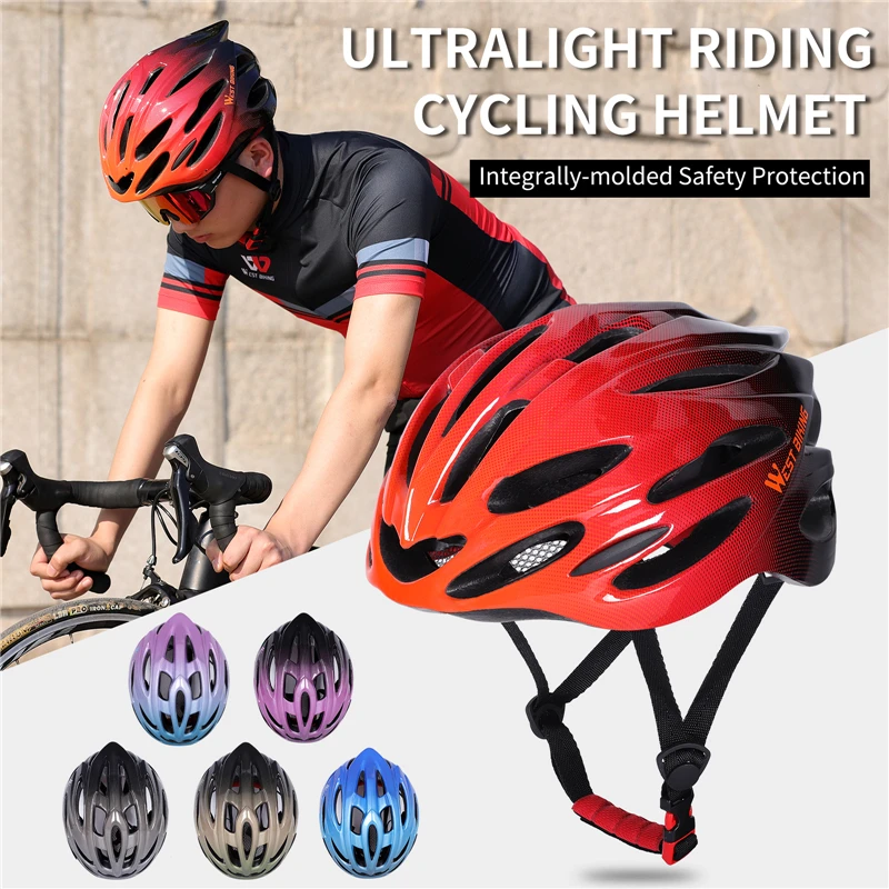 

Bicycle Helmet Men/Women Lightweight Breathable In-mold Cycling Safety Cap Outdoor Sport Mountain Road Bike Equipment