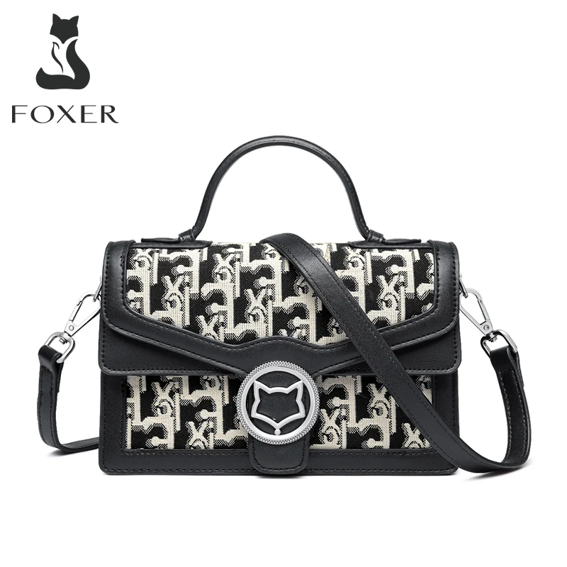 

FOXER 202 Summer Luxury Handbags Women Bags Designer Female Casual Lady Handle Shoulder Bag Fashion Girl's Small Crossbody Bag