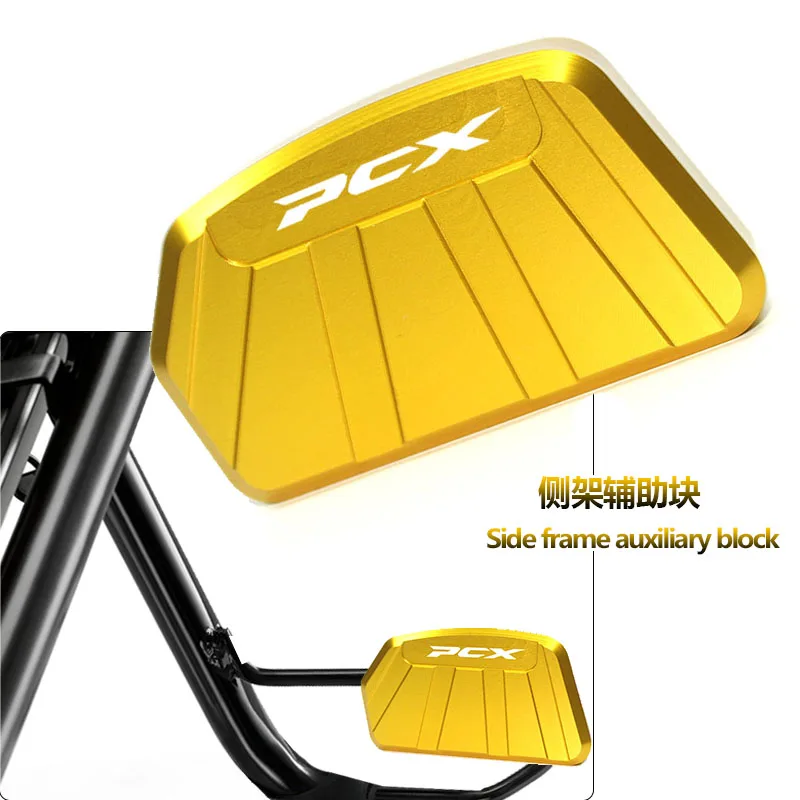 

Motorcycle Kickstand For Honda PCX 125 150 Sidestand Stand Extension Enlarger Support Pads PCX125 PCX150 2018 2019 2020