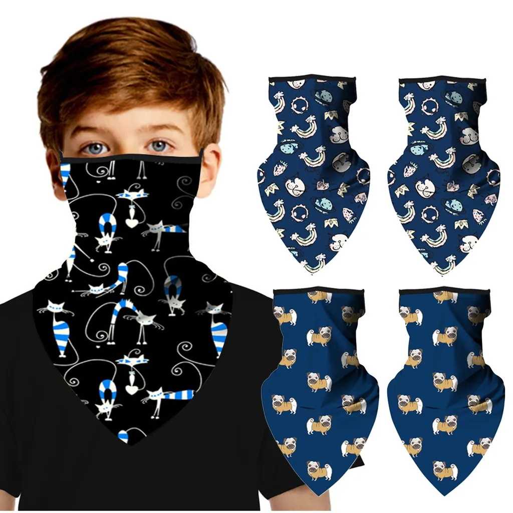 2 шт. треугольная бандана шарф для защиты от солнца| |