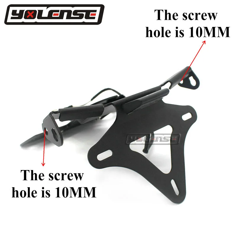 

For BMW S1000RR S1000R S1000 RR R HP4 2010-2018 2017 16 Motorcycle Tail Tidy Fender Eliminator Registration License Plate Holder