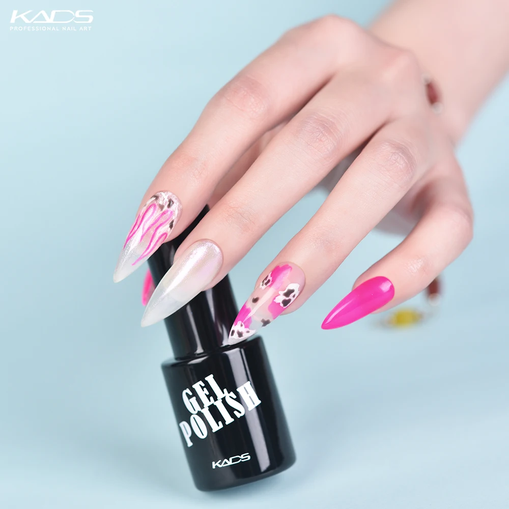 KADS 9 5 мл флуоресцентный Гель-лак для ногтей модный неоновый УФ светодиодный