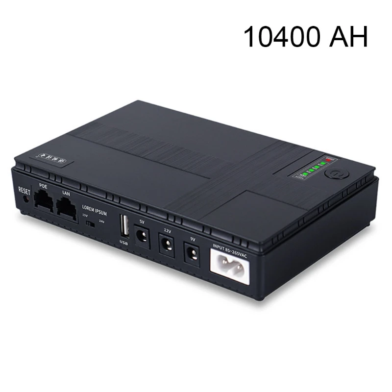 DC 5V—12V Mini UPS Battery Backup Portable Uninterruptible Power Supply for Wifi Router Modem Security Camera | Обустройство дома