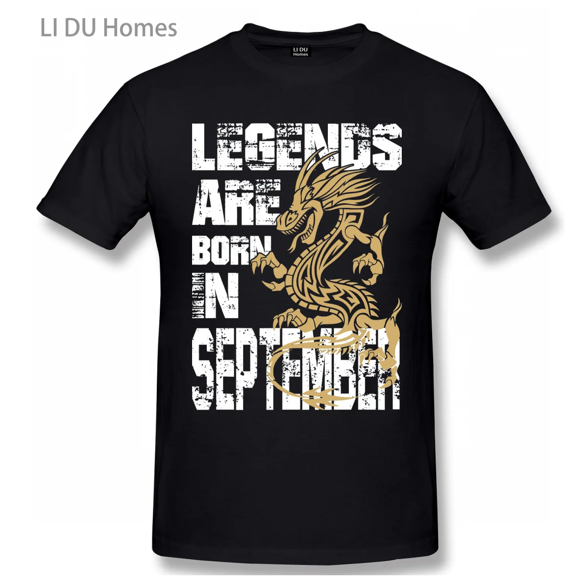 

Legends Are Born In September T Shirt Oversize Cotton Tshirts Short Sleeve Streetwear T-shirts Tee Tops