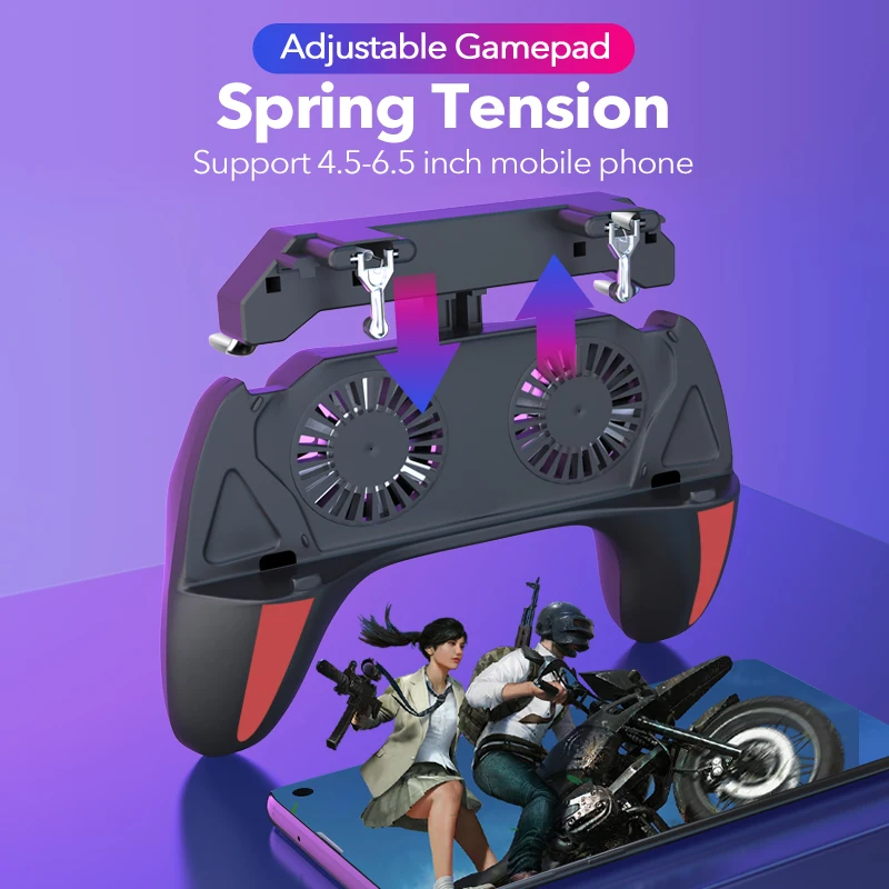 Охлаждающий мобильный телефон Coolreall контроллер геймпада триггер для PUBG джойстик