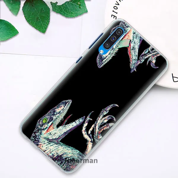 13 Динозавры юрского периода телефонные чехлы для samsung Galaxy A10 A20e A30 A40 A50 A60 A70 A80 A6 A8+ A7 A9 жесткий чехол из поликарбоната - Цвет: 13