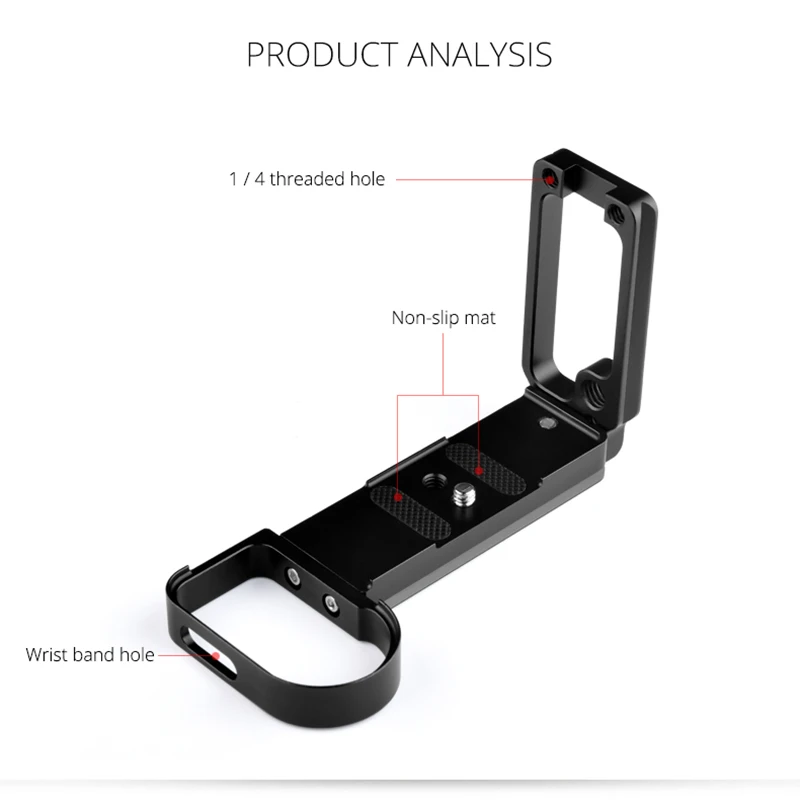 

Z6 Z7 Camera L-Bracket Z6 L Plate W/ Quick Release Arca Swiss Plate Design for Horizontal & Vertical Shooting can Extental 20mm