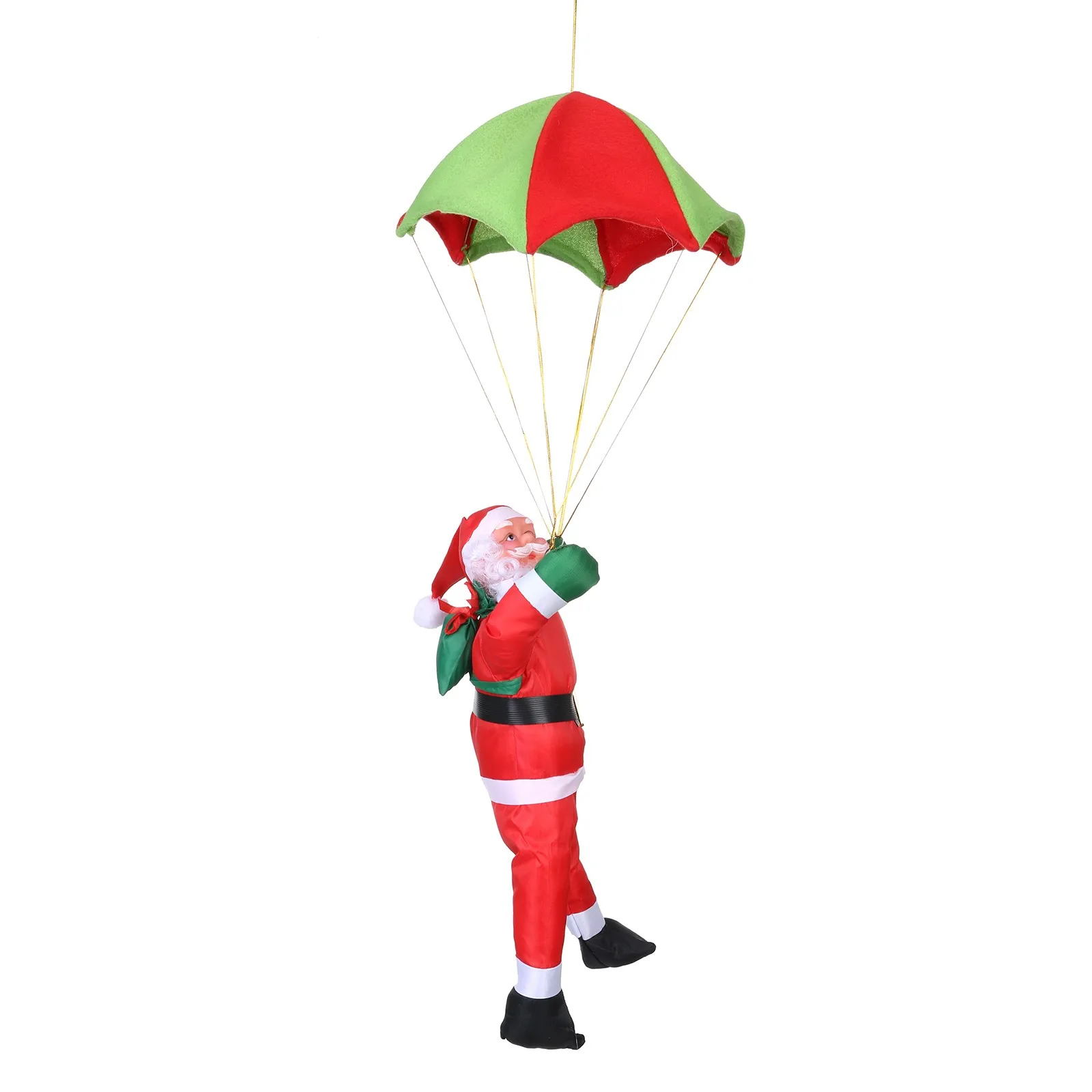 

Gags&Practical JokesSanta Claus In Parachute Christmas Tree Hanging Ornament Xmas Decoration Parent Child Interactive Fidget Toy