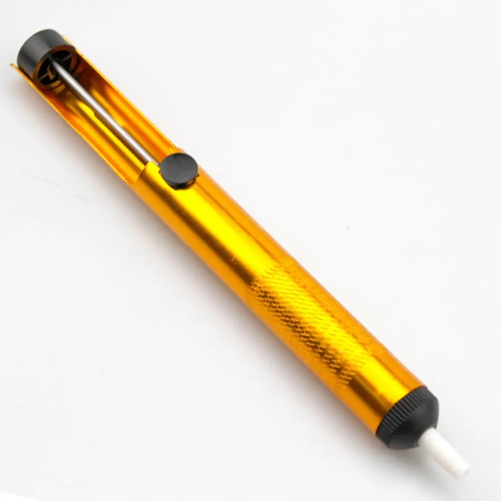 

Лидер продаж, алюминиевый металлический отсос для припоя, Оловянная паяльная присоска, ручка для удаления, Вакуумный паяльник, инструменты ...