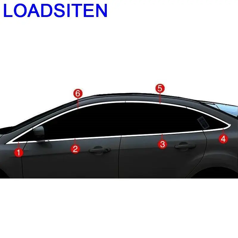 Хромированное декоративное Автомобильное Зеркало для окна внешняя отделка