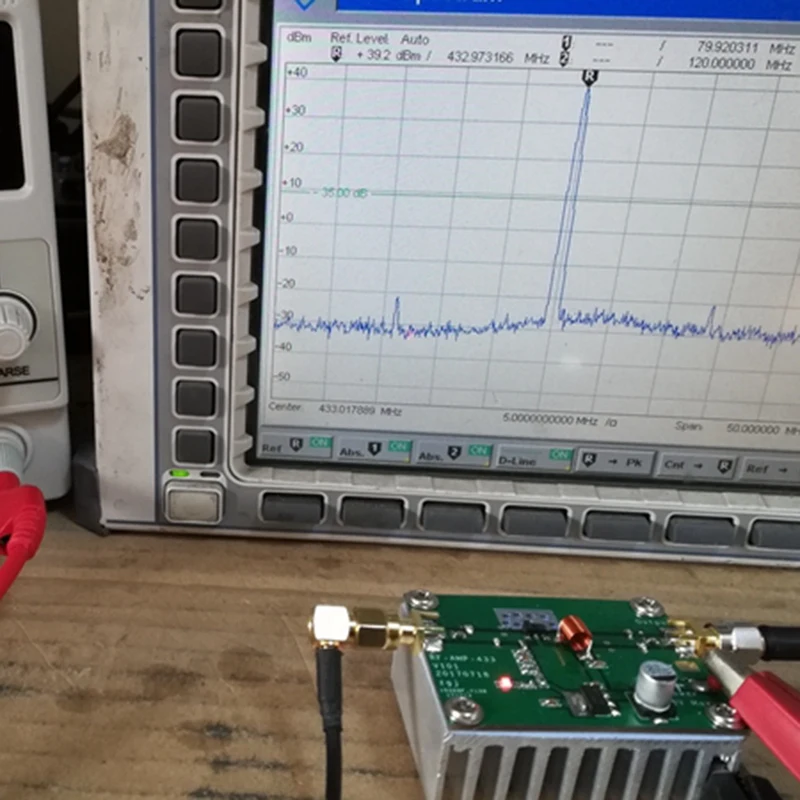 

433MHz 8W Power Amplifier Board RF HF High Frequency Amplifiers Digital Power Amplificador