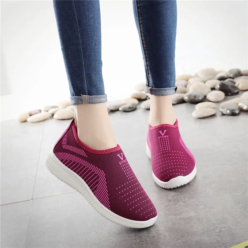 

Marlisasa Women Cute Purple Light Weight Slip on Anti Skid Loafers Lady Casual Comfort Spring Shoes Cool Teenager Flats F6303