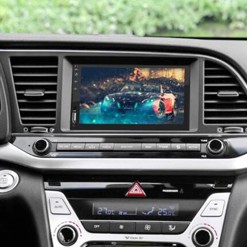 2 Din Автомобильный Радио 7 дюймов HD пресс экран плеер Android Авто Carplay мультимедиа MP5