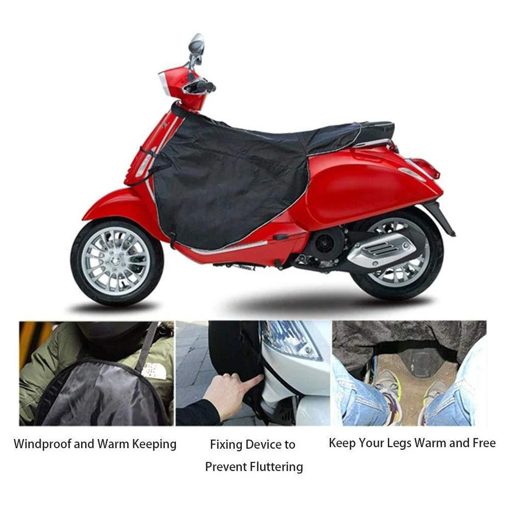 

Чехол для ножек скутера, водонепроницаемый Зимний защитный чехол для ножек колена, сохраняет тепло, товар для мотоцикла