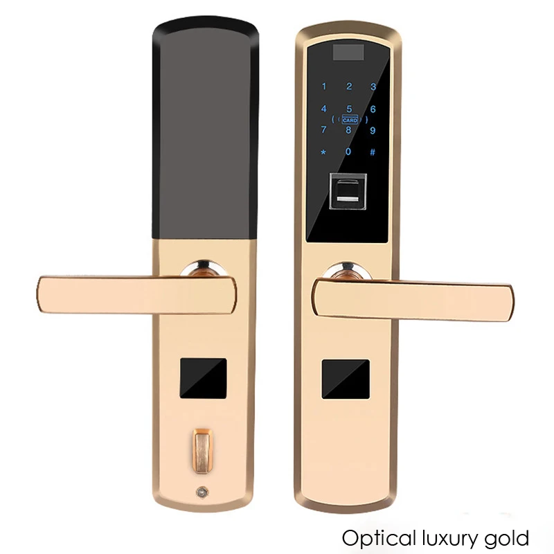 Умный дверной замок Wi-Fi приложение цифровой Bluetooth Smart Password Lock Pin-код электронный с