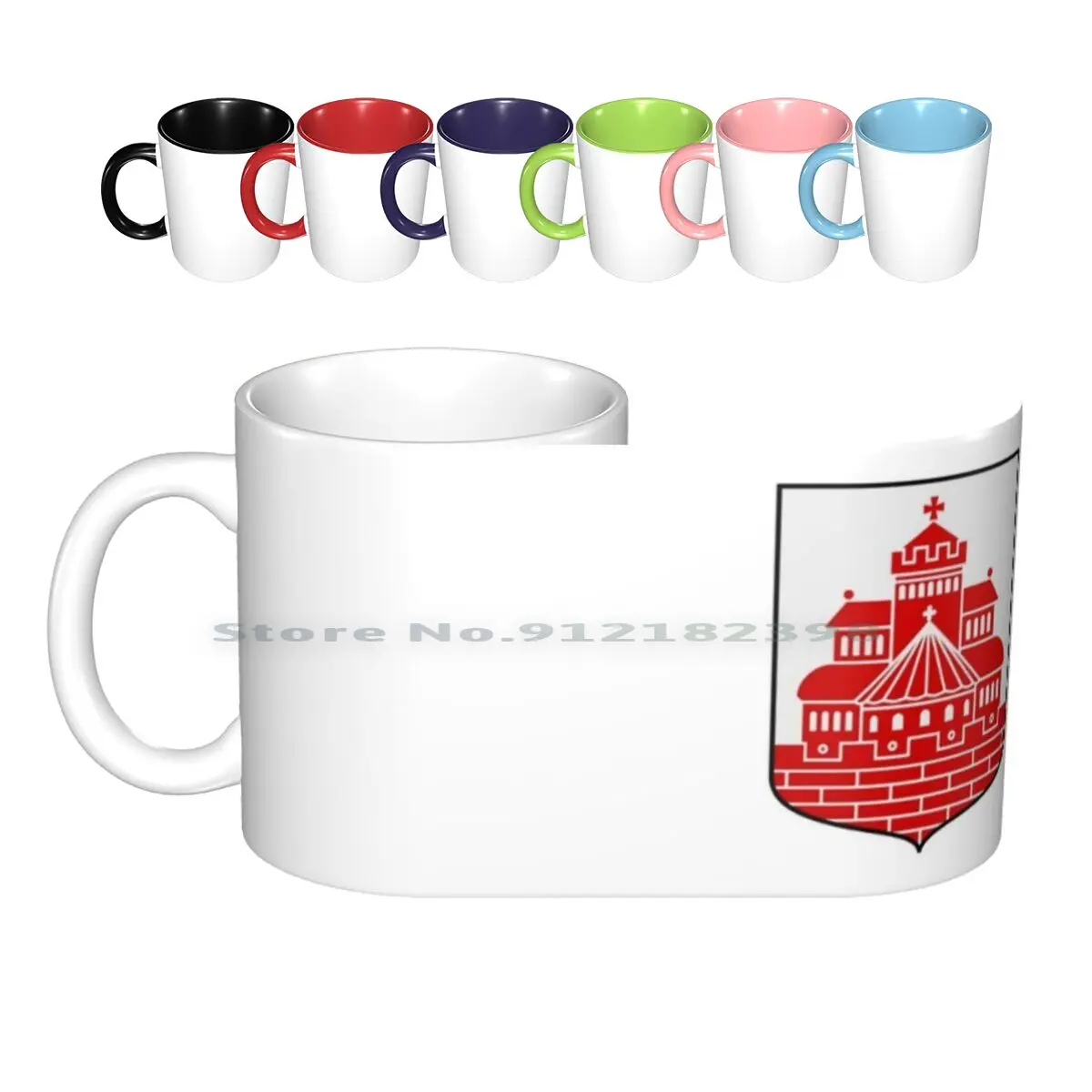 

Coat Of Arms Of Helsingborg , Sweden Ceramic Mugs Coffee Cups Milk Tea Mug Sverige Sweden Helsingborg Helsingborg Helsingborg