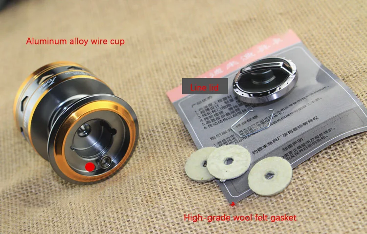 Рыболовная катушка металлическая для левого/правого спиннинга 3BB DK серии 1000-7000 |