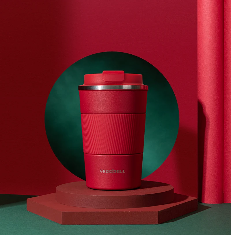 Дорожная кружка для кофе GREENHILL с изоляцией | Кружка стакан из нержавеющей стали