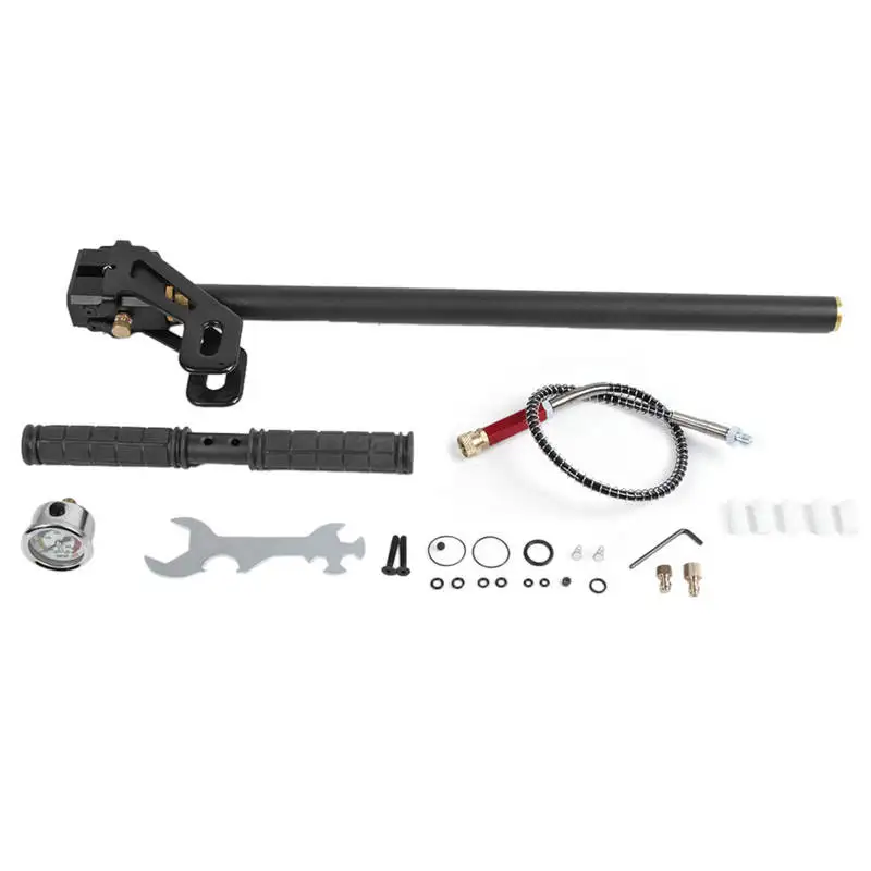 

High Pressure 0-6000psi 3 Stage Hand Pump Tungsten Steel Tire Pump for PCP Air Gun Boat Tire Ball