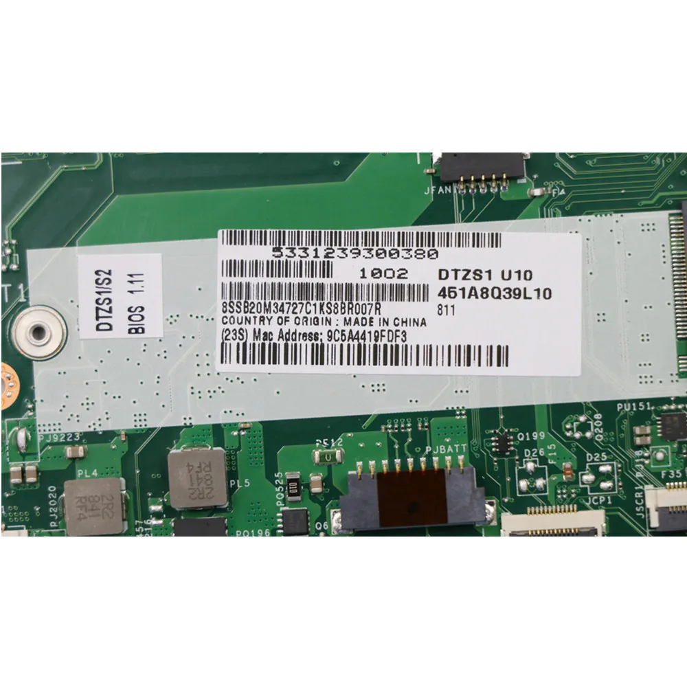 

For ThinkPad X380 Yoga laptop motherboard LA-F421P CPU i7 8550U 8560U RAM 16GB tested 100% working FRU 02DA012 02DA028
