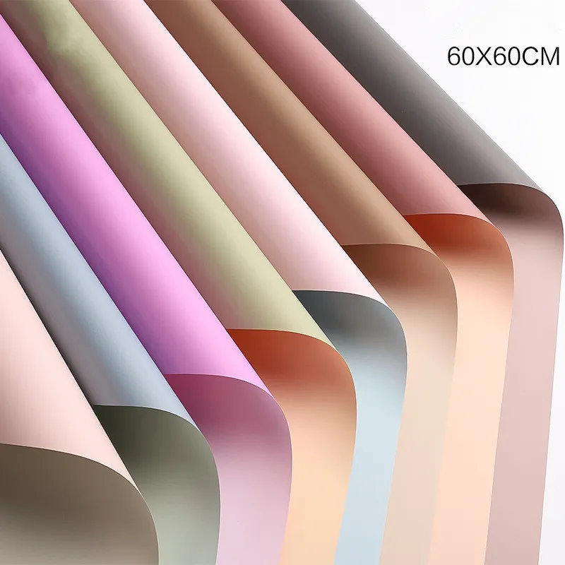 20 шт./лот двухцветная подарочная упаковочная бумага сделай сам для упаковки