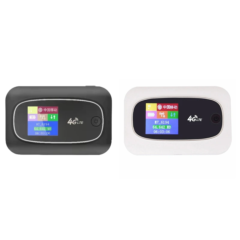 

Portable MiFi Wireless Router 150Mbps Color Screen WIFI Router Pocket WIFI Mobile Hotspot with Sim Card Slot