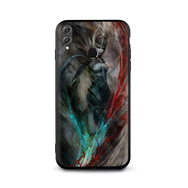 B1 EWAU dota 2 logo Silicone phone case for Huawei Honor 6A 7A Pro 7C 7X 8X 8 9 Note 10 Lite view 20 9X Pro - Цвет: B1
