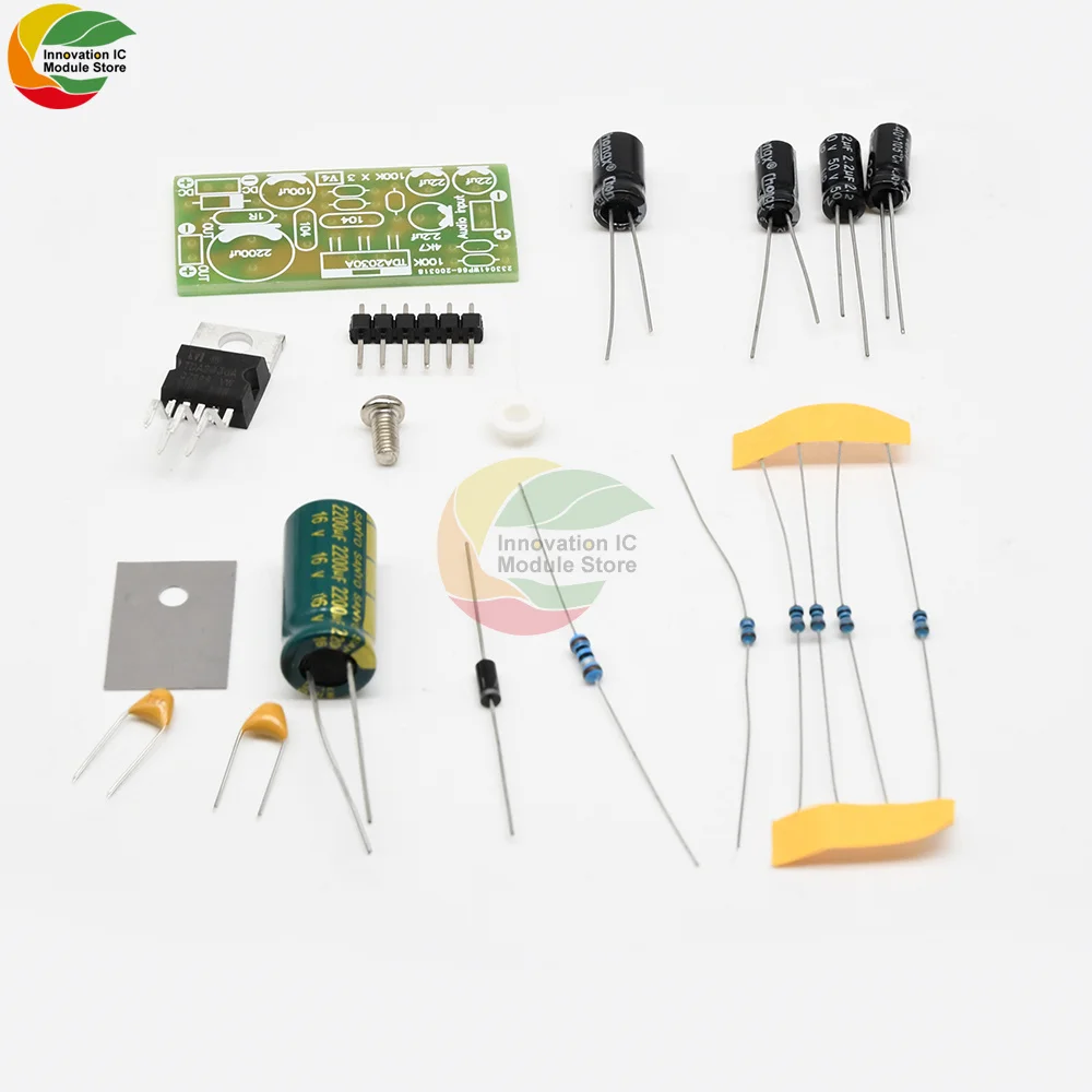 TDA2030A TDA2030 электронный аудио усилитель мощности плата модуля моно 18 Вт DC 9В-24В