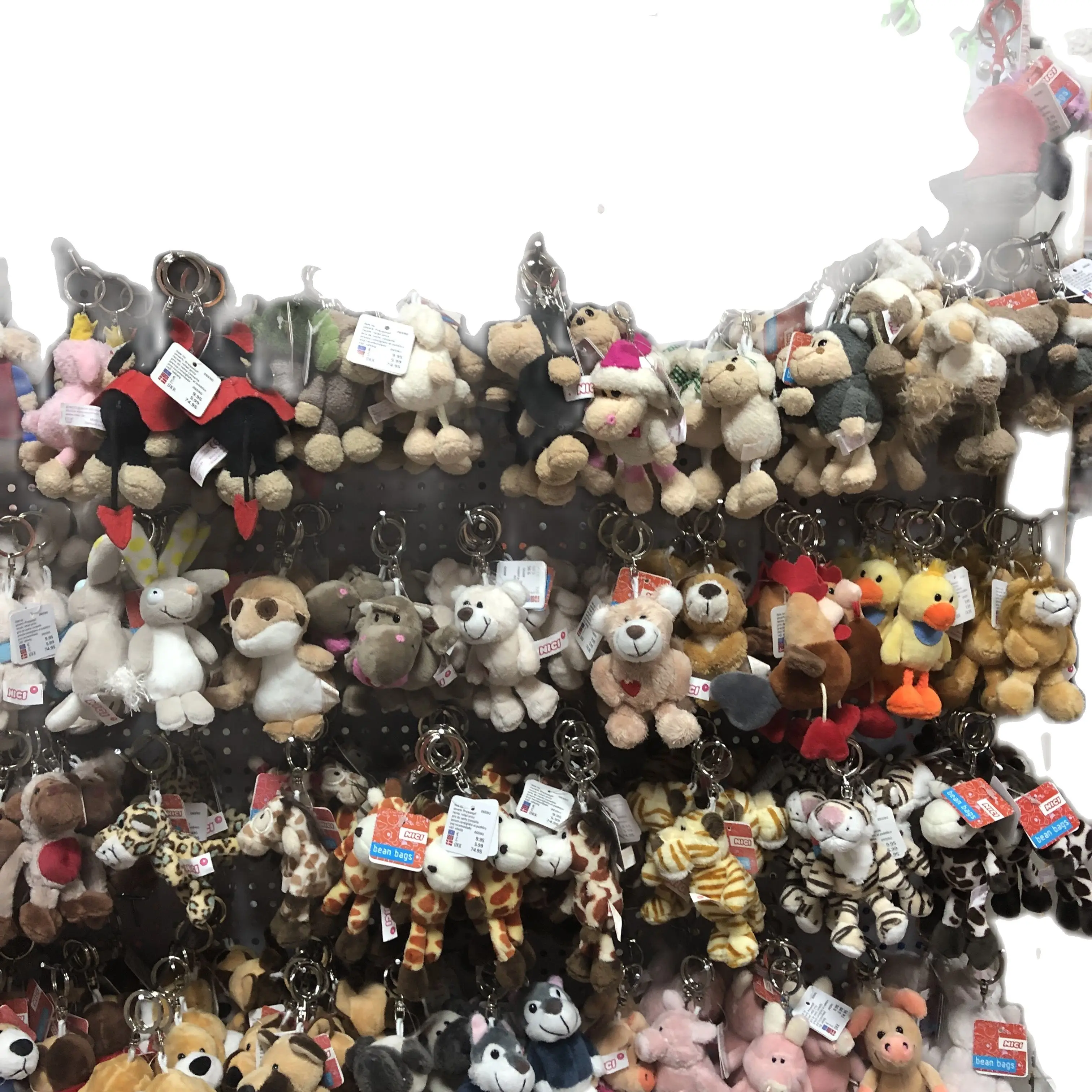 Плюшевый подвесной пудель корова Гекко стюардесса овца леопард Yeti трава