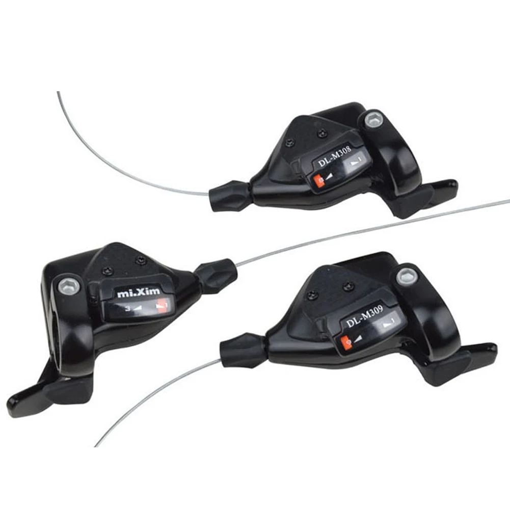 

7/8/9/21/24/27 Speed Left/right Thumb Gear Shifter Bike Shift Lever For MTB Mountain City Road Folding Bicycle