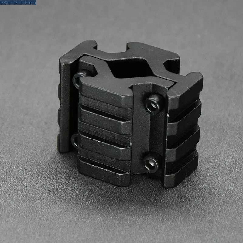 20 мм рельсовое Крепление Адаптер Винтовки Пикатинни 4 стороннее Weaver ствол слота