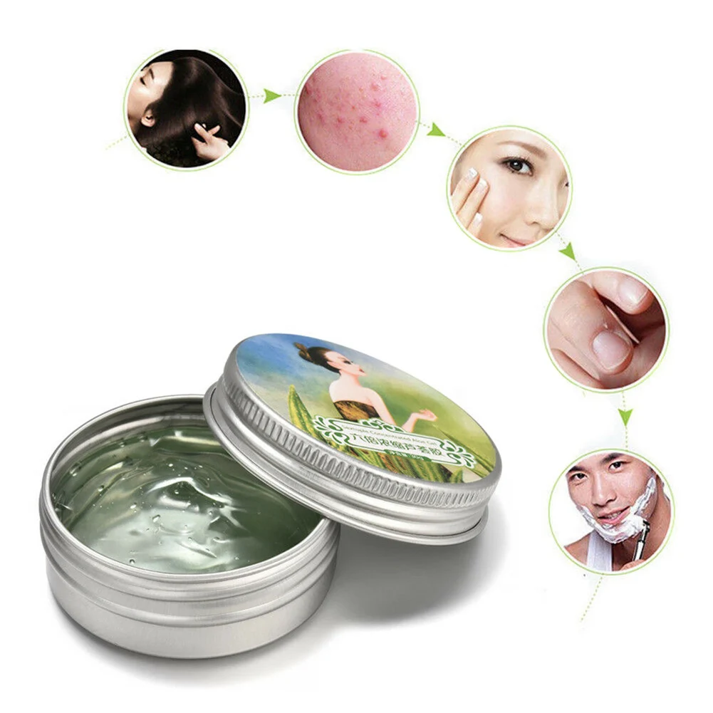 Горячая Aloe Vera успокаивающий гель с экстрактом алоэ вера против угревой сыпи