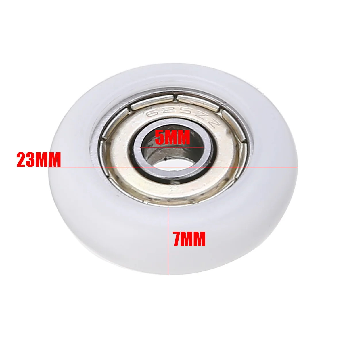 10 шт. раздвижной валик для душа колеса пластиковые двери Замена ролик Runner диаметр