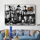 Плакаты и принты картины художественные гангстеры Крестный отец хорофеллы Аль пацино Декор фильмов настенные картины для гостиной домашний декор