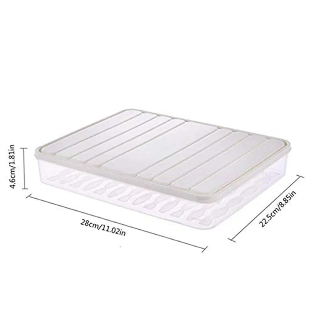 Пластиковые корзины для хранения холодильник коробка для хранения продуктов контейнеры для хранения с крышкой для кухни холодильник шкаф морозильник стол органайзер