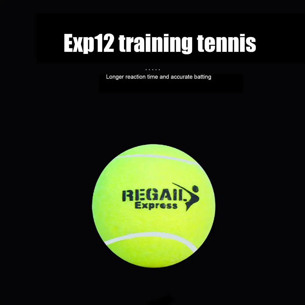 

12pcs ​Tennis Ball Training Professional Rubber Tennis High Elasticity Durable Tennis Practice Ball For Club Competition Train