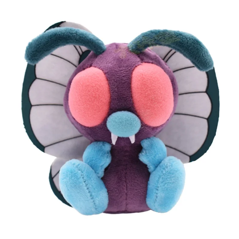 

Pokemon Anime Series Butterfree Plush Toy Decorations Birthday Presents For Children 14cm