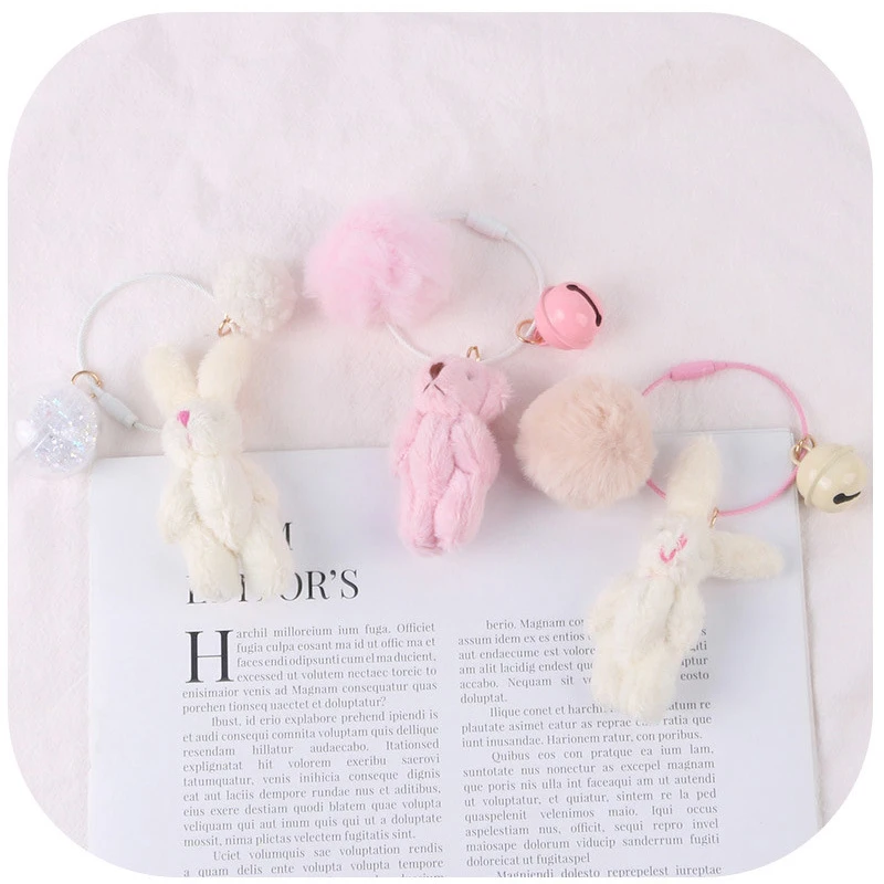 Миниатюрный медведь кролик брелок плюшевая игрушка новинка 2020 милый аниме кукла