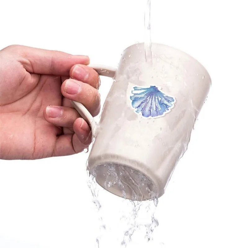 

10/30/50PCS Marine Life Turtle Starfish Notebook Suitcase Fresh Waterproof Graffiti Sticker Decoration Wholesale