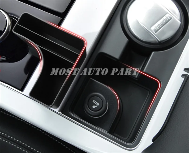 

For Land Rover Range Rover Velar Inner Centre Console Cup Holder Storage Box 2017-2021 1pcs Car Accessories Interior Car Decor