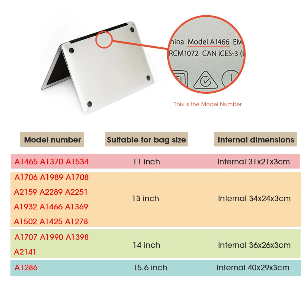 Чехол для ноутбука чехол Macbook Air Pro 11 12 13 14 15 16 3 4 6 Для Lenovo Xiaomi HP Dell Huawei Mac|Сумки и