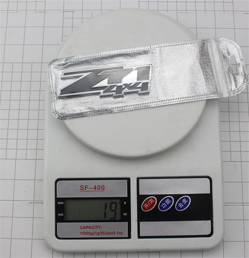 【New】2 шт 8 5*3 см автомобильный Стайлинг цинкового сплава покрытие Z71 4x4 Эмблема для