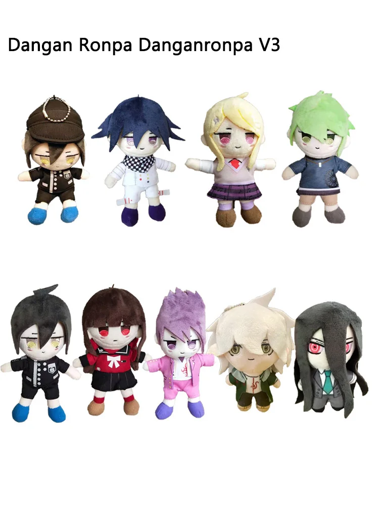 Плюшевая подвеска в виде персонажа из игры «данганронпа», мягкий брелок для ключей, куклы Kokichi Oma, брелок Nanami ChiaKi, мягкие игрушки рантаро Амами, подарки