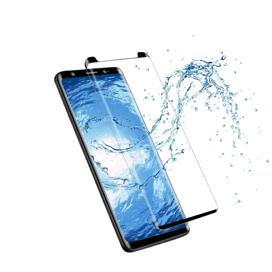 

Protective film for Samsung note9 all rubber toughened film curved S9 S8 plus curved screen hot bending mobile phone