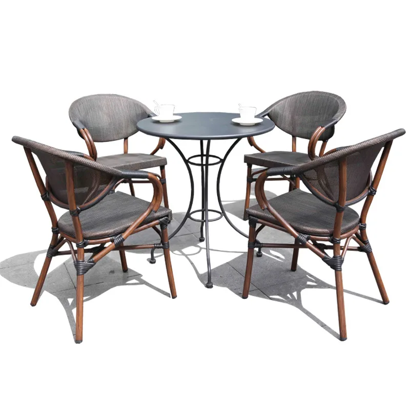 

Explosion Outdoor Rattan Chair Three-piece Outdoor Table and Chairs Simple and Casual Outdoor Furniture