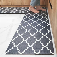pvc non slip kitchen mats laundryroom entry rugs washable waterproof and oil proof modern for kitchen decorative carpets