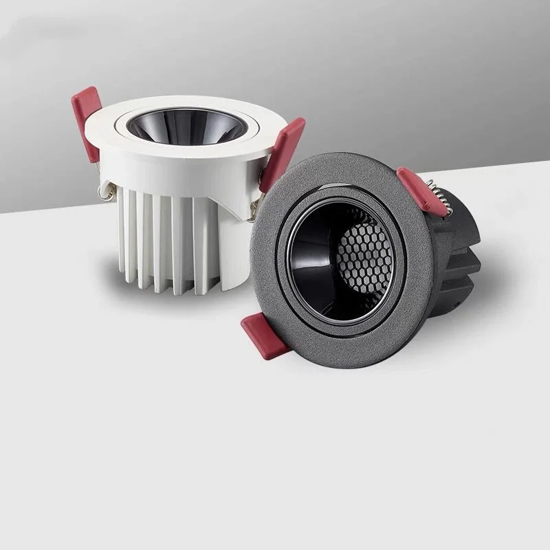 

No main light lighting narrow side deep anti-glare wall spotlights embedded high displayceiling lights intelligent full spectrum
